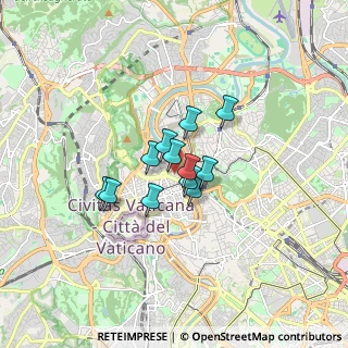 Mappa Via Luisa Sanfelice, 00195 Roma RM, Italia (1.03667)