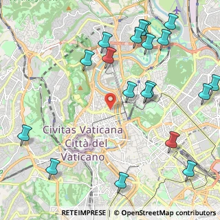 Mappa Via Luisa Sanfelice, 00195 Roma RM, Italia (2.88947)