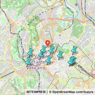 Mappa Via Luisa Sanfelice, 00195 Roma RM, Italia (2.02727)