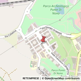 Mappa Viale Francesco Caltagirone, 319, 00132 Roma, Roma (Lazio)
