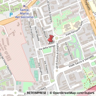 Mappa Via Mozart,  5, 00159 Roma, Roma (Lazio)
