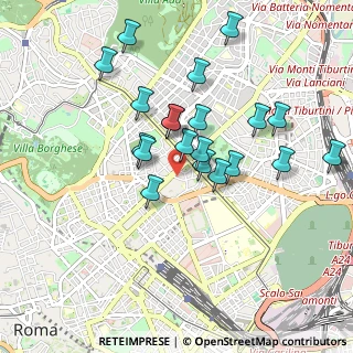 Mappa Via dei Villini, 00161 Roma RM, Italia (0.889)