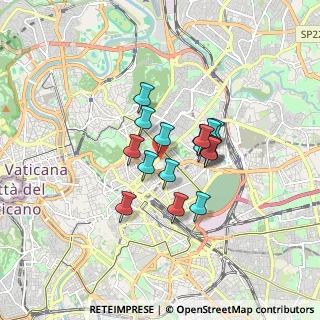 Mappa Via dei Villini, 00161 Roma RM, Italia (1.23412)
