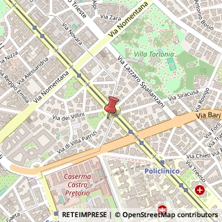 Mappa Piazza Galeno, 6, 00161 Roma, Roma (Lazio)