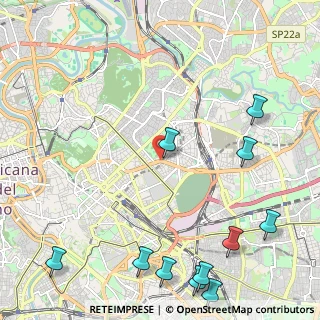 Mappa Via Bari, 00161 Roma RM, Italia (3.31455)