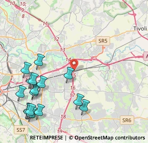 Mappa Soldati, 00155 Roma RM, Italia (5.67313)