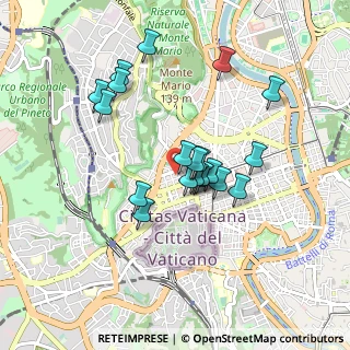 Mappa Via Campanella Tommaso, 00195 Roma RM, Italia (0.7895)