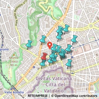 Mappa Via Campanella Tommaso, 00195 Roma RM, Italia (0.367)