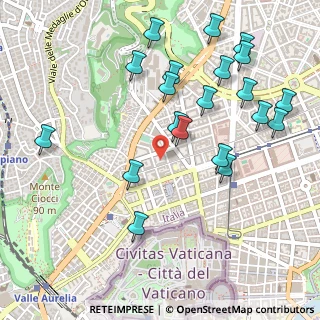 Mappa Via Campanella Tommaso, 00195 Roma RM, Italia (0.6015)