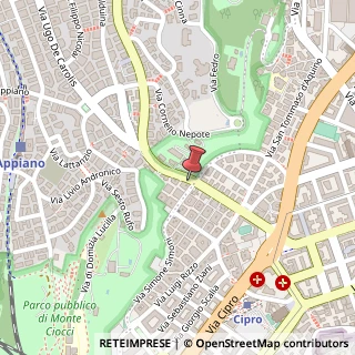 Mappa Via Gualtiero Serafino, 8, 00136 Roma, Roma (Lazio)