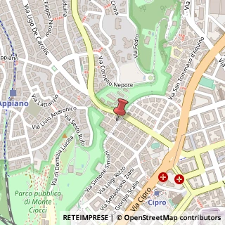 Mappa Via Gualtiero Serafino,  20, 00136 Roma, Roma (Lazio)