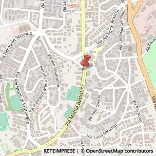 Mappa Via Mattia Battistini, 177, 00167 Roma, Roma (Lazio)