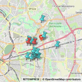 Mappa Via Vito Giuseppe Galati, 00155 Roma RM, Italia (1.7625)
