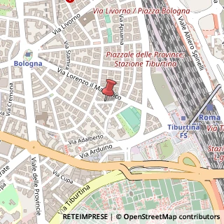 Mappa Via del Carroccio,  14, 00162 Roma, Roma (Lazio)