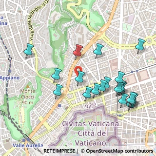 Mappa Via Girolamo Savonarola, 00195 Roma RM, Italia (0.583)