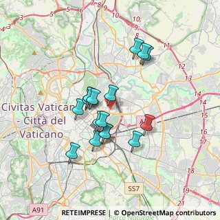 Mappa Via Berengario, 00162 Roma RM, Italia (3.04353)
