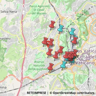 Mappa Via Pasquale II, 00168 Roma RM, Italia (2.003)