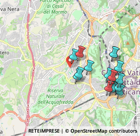 Mappa Via Pasquale II, 00168 Roma RM, Italia (2.12438)