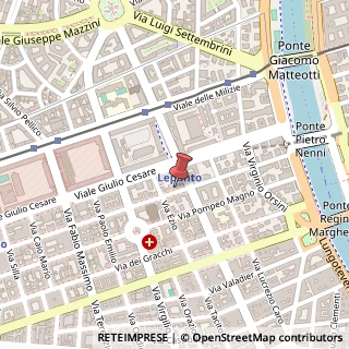 Mappa Via degli Scipioni, 243, 00192 Roma, Roma (Lazio)