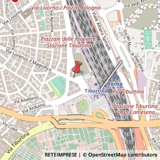 Mappa Via Lorenzo il Magnifico, 156, 00162 Roma, Roma (Lazio)