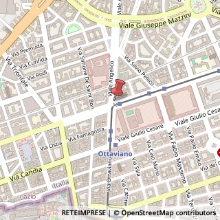 Mappa Viale delle Milizie,  106, 00192 Roma, Roma (Lazio)