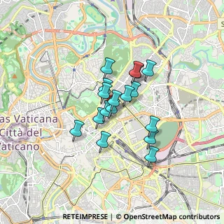 Mappa Via Ripa Andrea, 00198 Roma RM, Italia (1.22294)