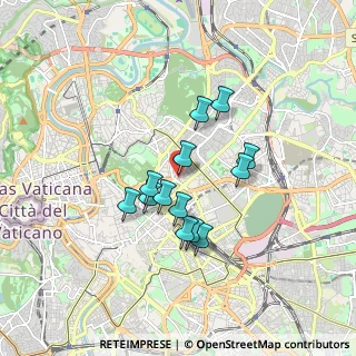 Mappa Via Ripa Andrea, 00198 Roma RM, Italia (1.42692)