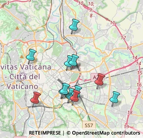 Mappa Via Carnia, 00161 Roma RM, Italia (3.78333)