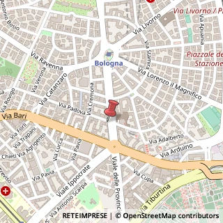 Mappa Via Padova, 98, 00162 Roma, Roma (Lazio)