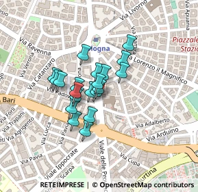 Mappa Via Carnia, 00161 Roma RM, Italia (0.1495)