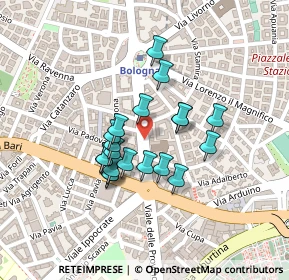 Mappa Via Carnia, 00161 Roma RM, Italia (0.176)