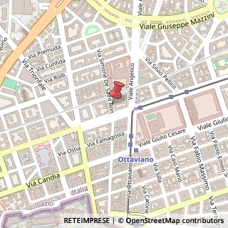 Mappa Via Simone de Saint Bon, 18, 00195 Roma, Roma (Lazio)