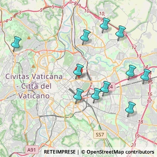Mappa 00161 Roma RM, Italia (5.00455)