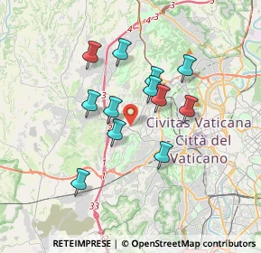 Mappa Via Beverino, 00168 Roma RM, Italia (3.05917)