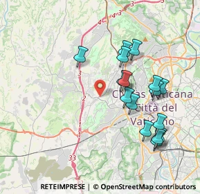 Mappa Via Beverino, 00168 Roma RM, Italia (4.03188)