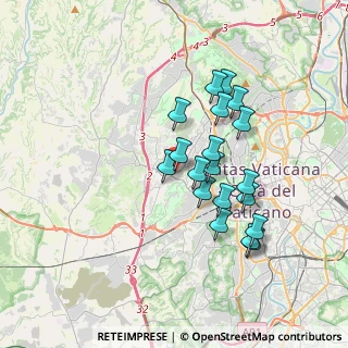Mappa Via Beverino, 00168 Roma RM, Italia (3.29)