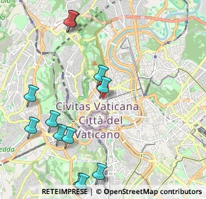 Mappa Via Vittorio Arminjon, 00195 Roma RM, Italia (2.68667)