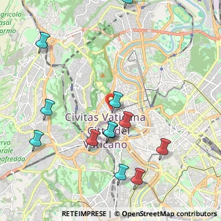 Mappa Via Vittorio Arminjon, 00195 Roma RM, Italia (2.46917)