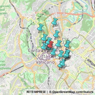 Mappa Via Vittorio Arminjon, 00195 Roma RM, Italia (1.283)