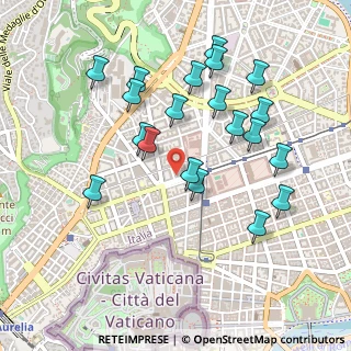 Mappa Via Vittorio Arminjon, 00195 Roma RM, Italia (0.509)