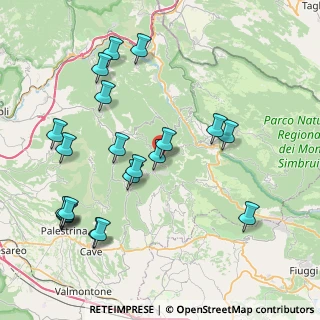 Mappa Via del Colle, 00030 Rocca Santo Stefano RM, Italia (9.4705)