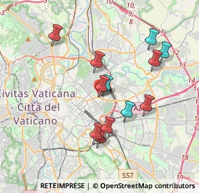 Mappa Catanzaro, 00161 Roma RM, Italia (3.57583)