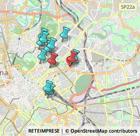 Mappa Via Polesine, 00161 Roma RM, Italia (1.52692)