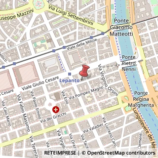 Mappa Via degli Scipioni, 265, 00192 Roma, Roma (Lazio)