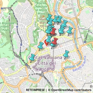 Mappa Via Bu Meliana, 00195 Roma RM, Italia (0.75)