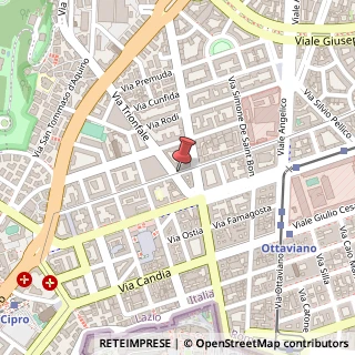 Mappa Via Bu Meliana,  6, 00195 Roma, Roma (Lazio)