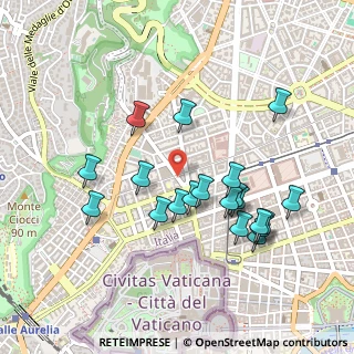 Mappa Via Bumeliana, 00195 Roma RM, Italia (0.487)