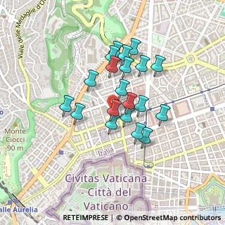 Mappa Via Bumeliana, 00195 Roma RM, Italia (0.365)