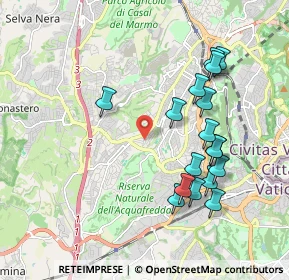 Mappa Via Savignone, 00168 Roma RM, Italia (2.07118)