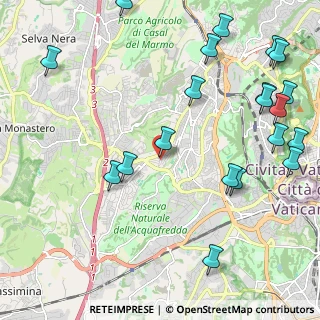 Mappa Via Savignone, 00168 Roma RM, Italia (2.985)